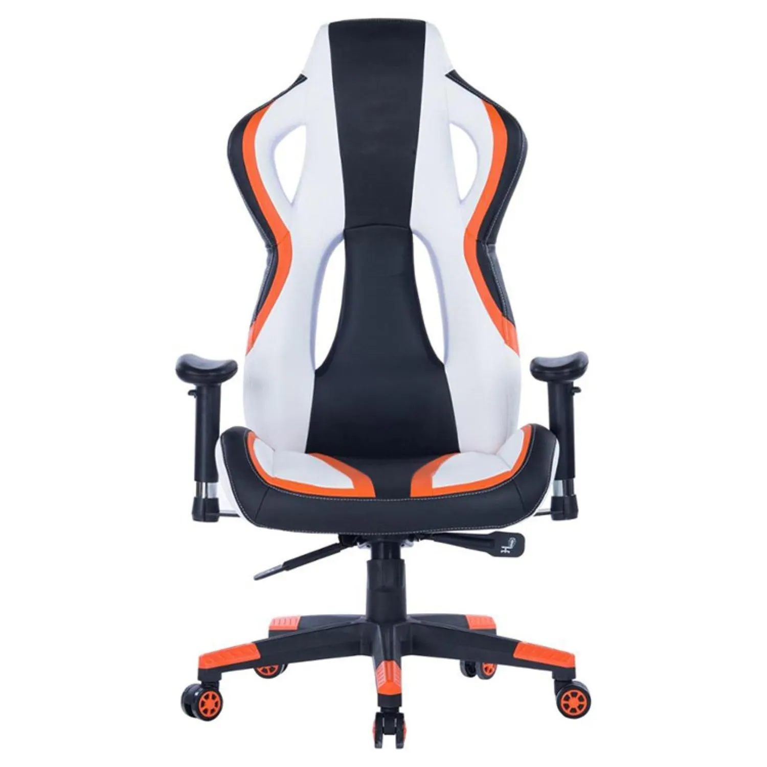 TITAN-X SERIES/ 2031 GAMING CHAIR (BLACK-ORANGE-WHITE)