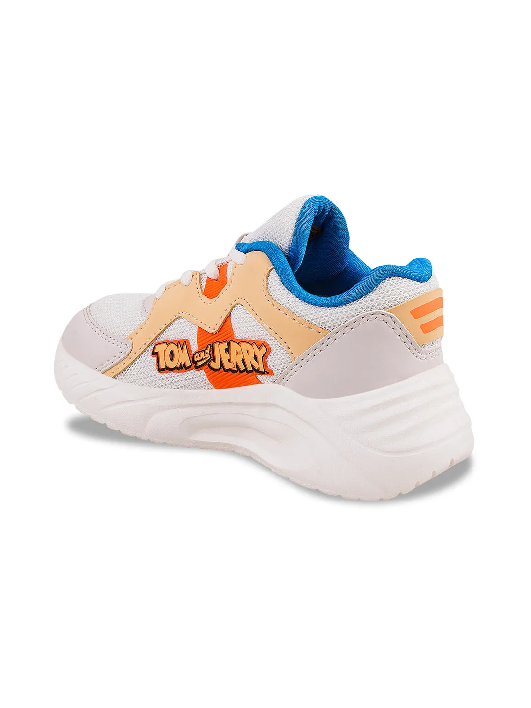 TOM Off White Kid's Sports Shoes