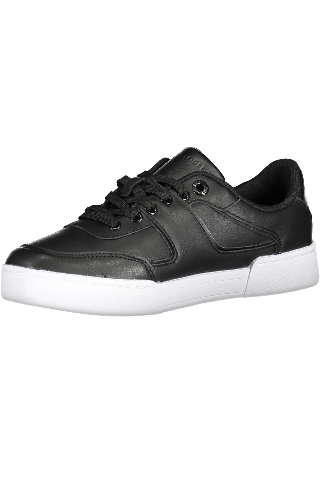 TOMMY HILFIGER BLACK WOMEN'S SPORT SHOES