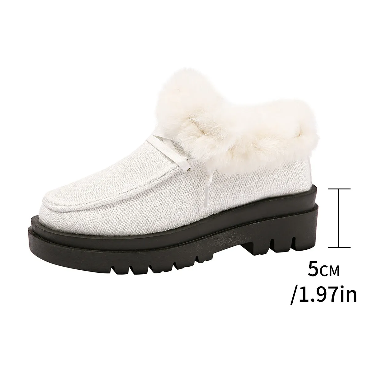 Trendy Cozy Soft Warm Durable Chunky Comfortable Stylish Plush Fashionable Shoes