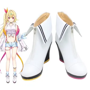 Virtual YouTuber NIJISANJI Orihimeboshi Hoshikawa Sara Cosplay Shoes