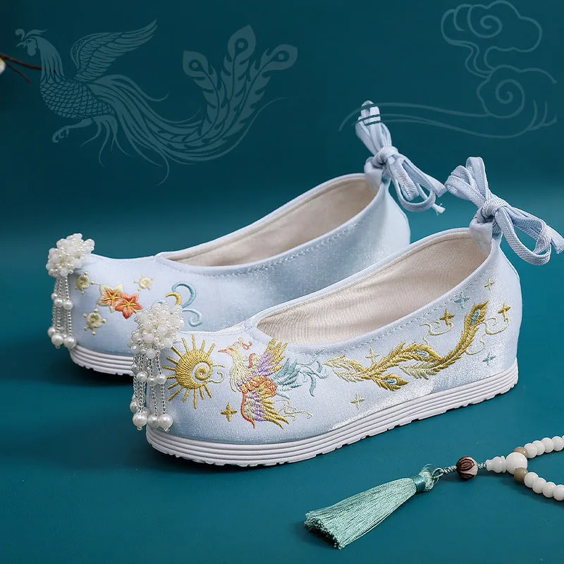 Yi Increased Ancient Costume Dance For Canvas Shoes