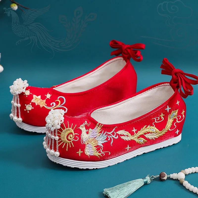 Yi Increased Ancient Costume Dance For Canvas Shoes