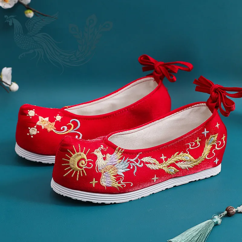 Yi Increased Ancient Costume Dance For Canvas Shoes