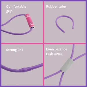 Yoga Resistance Tube With Handles