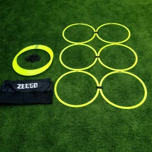 ZEEGO Speed & Agility Rings (12 Pack)