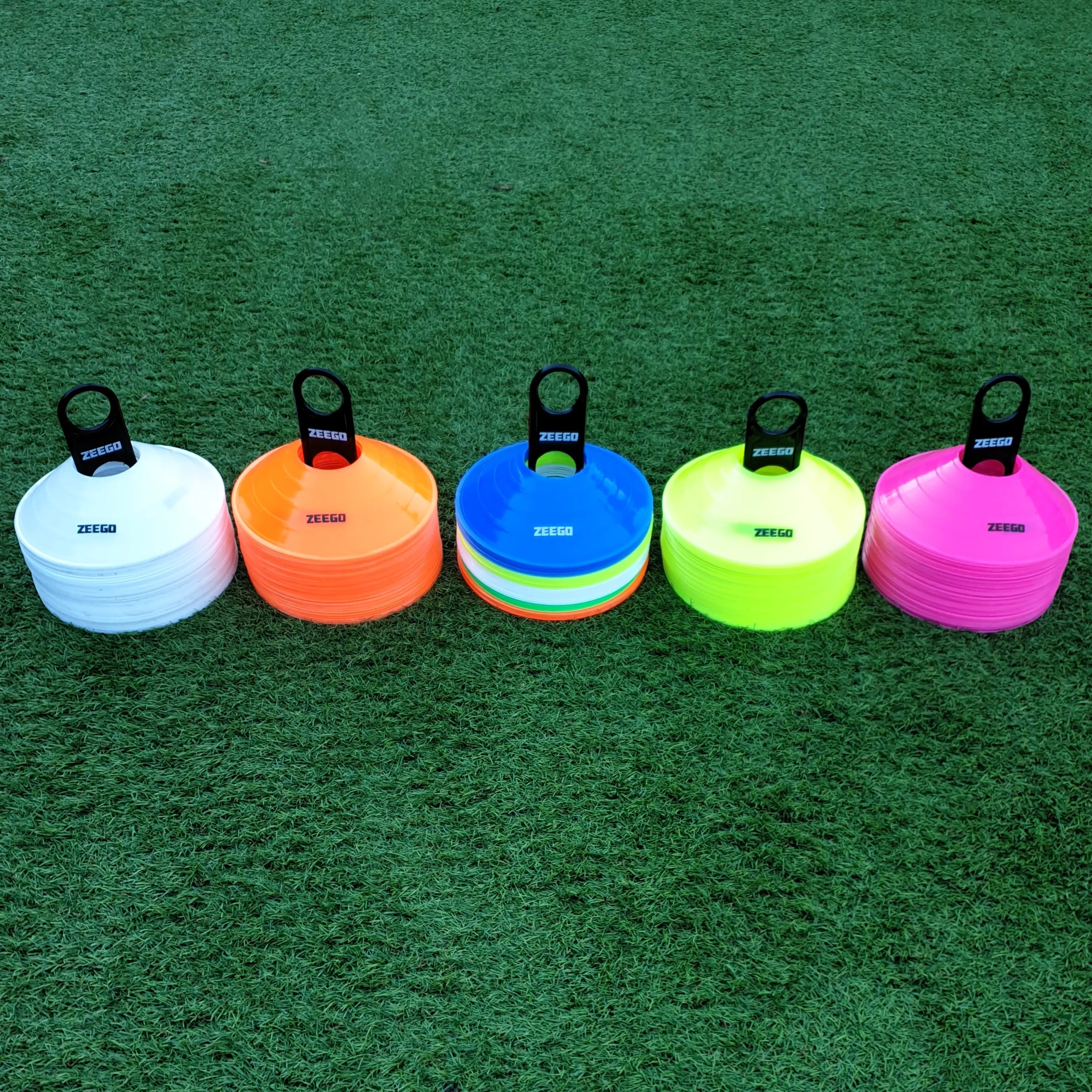 ZEEGO SPORTS TRAINING MARKER CONES